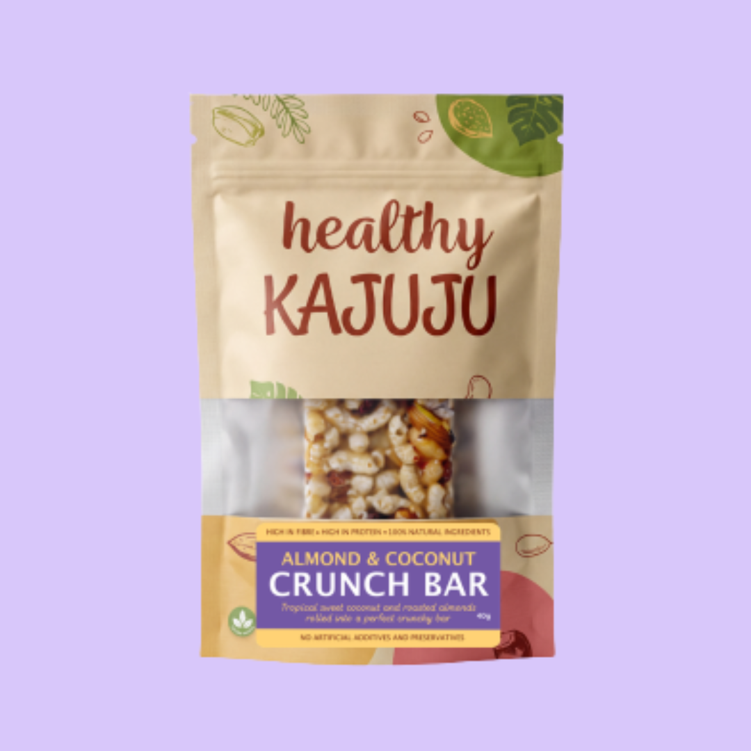 Almond & Coconut Crunch Snack Bar