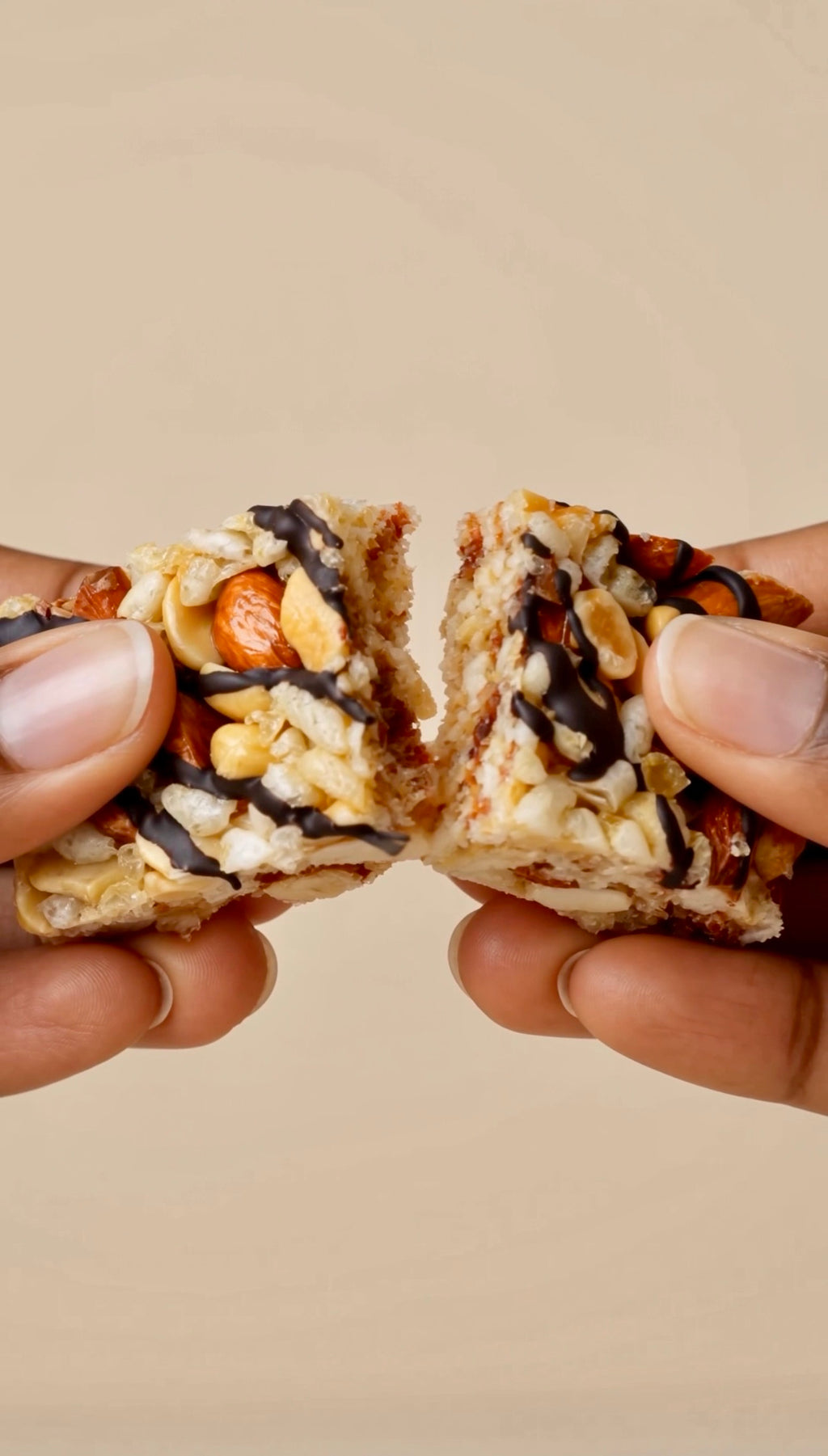 Chocolate & Nut Crunch Snack Bar